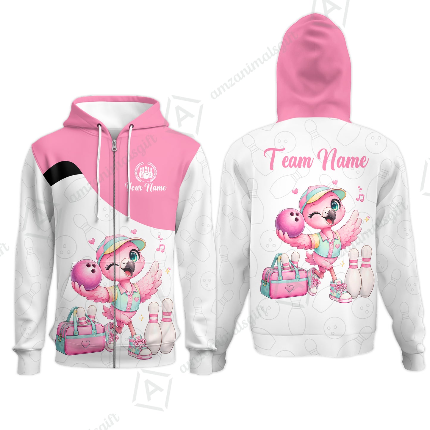 Zip Hoodie||