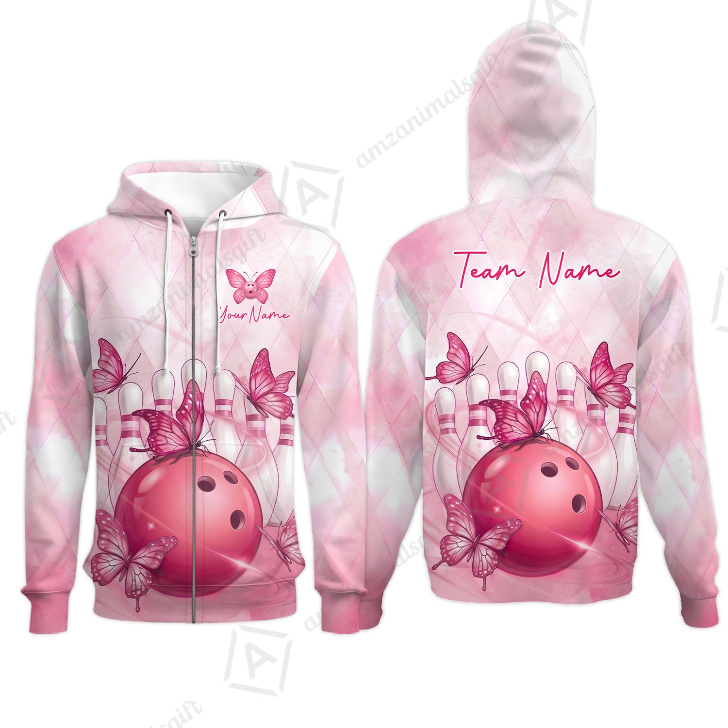 Zip Hoodie||