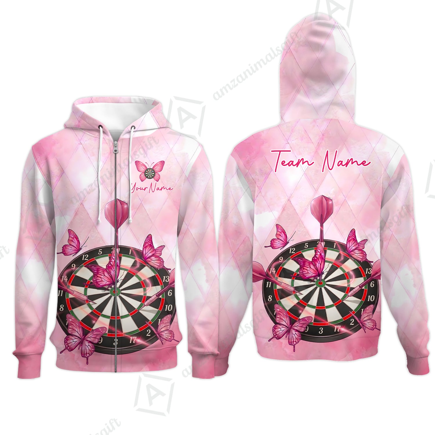 Zip Hoodie||