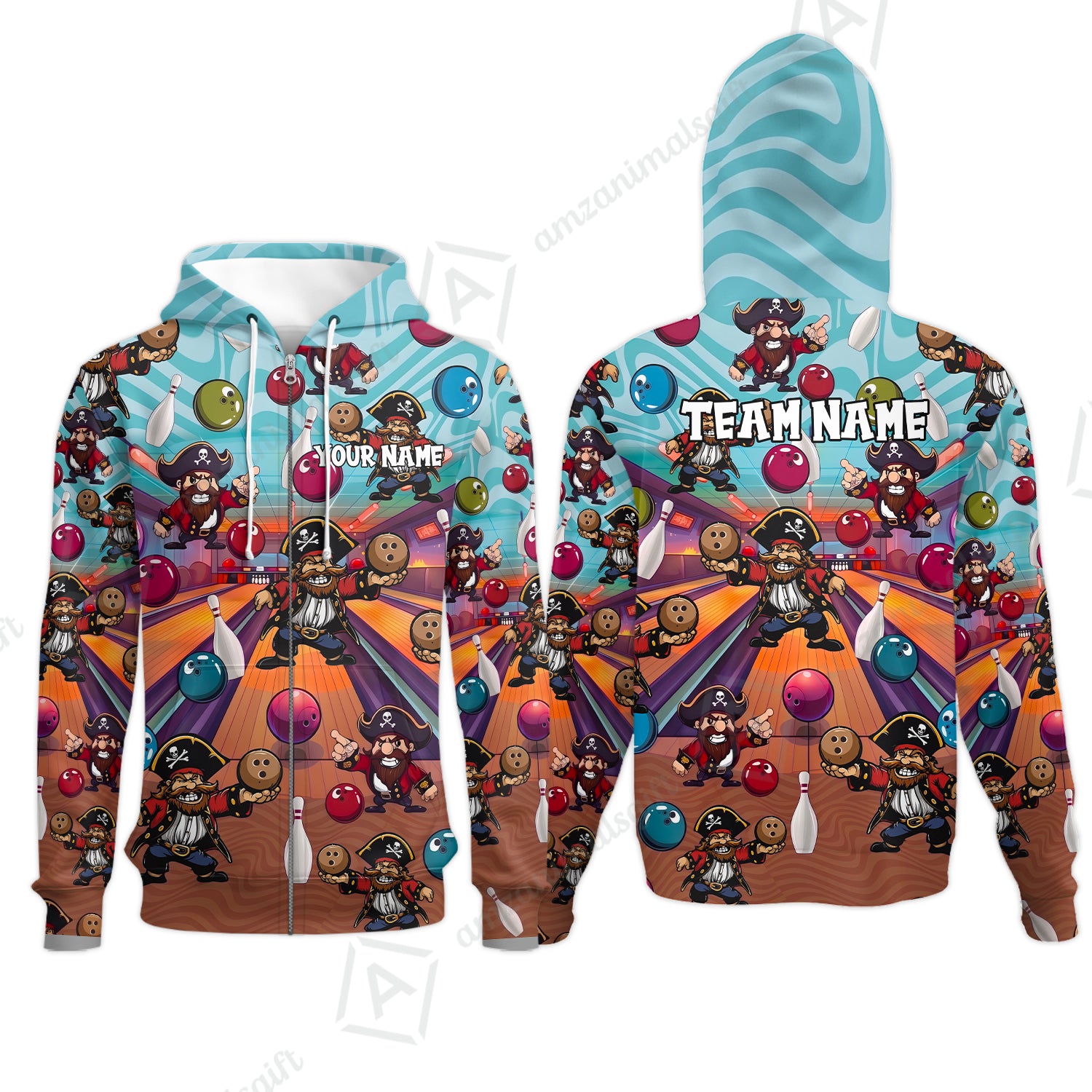 Zip Hoodie||