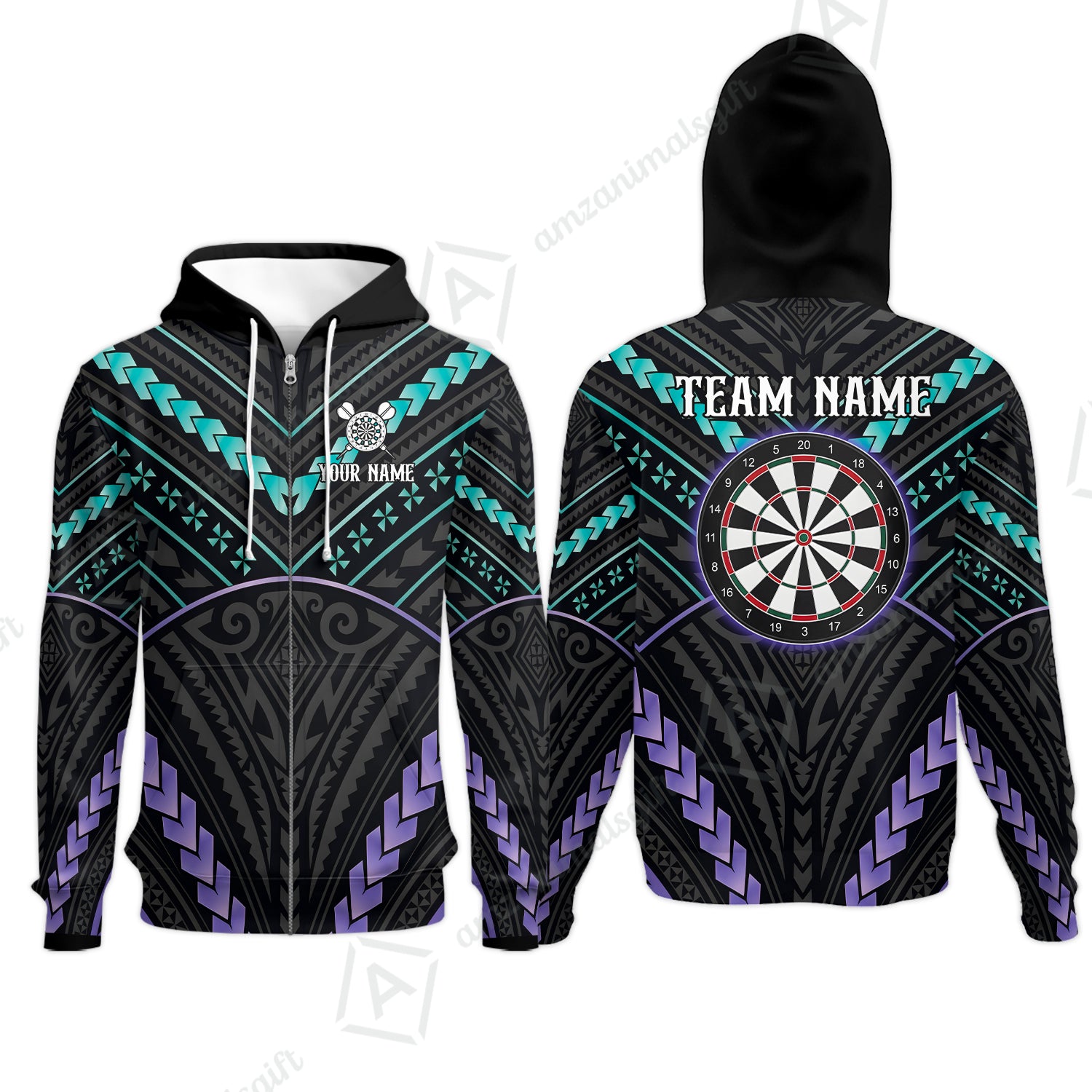 Zip Hoodie||