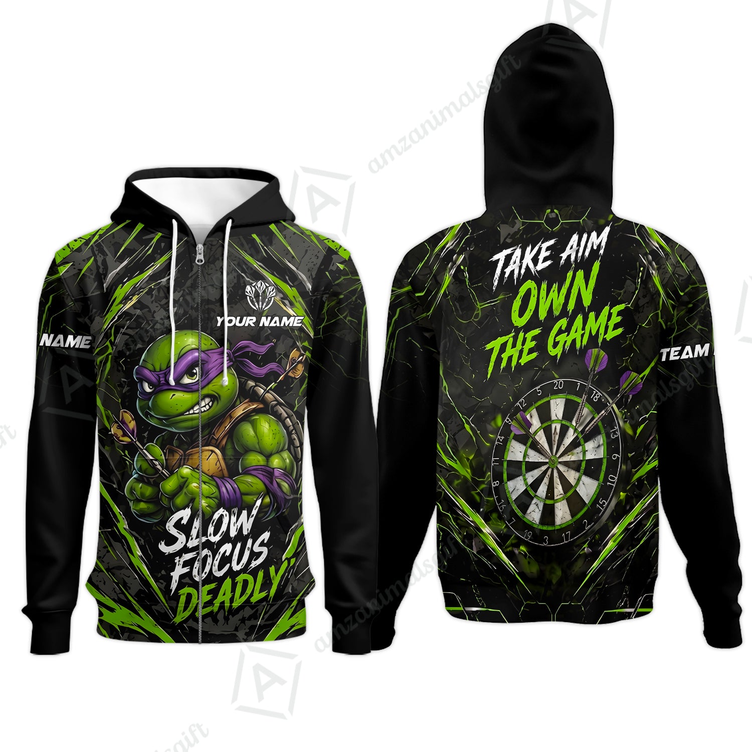 Zip Hoodie||