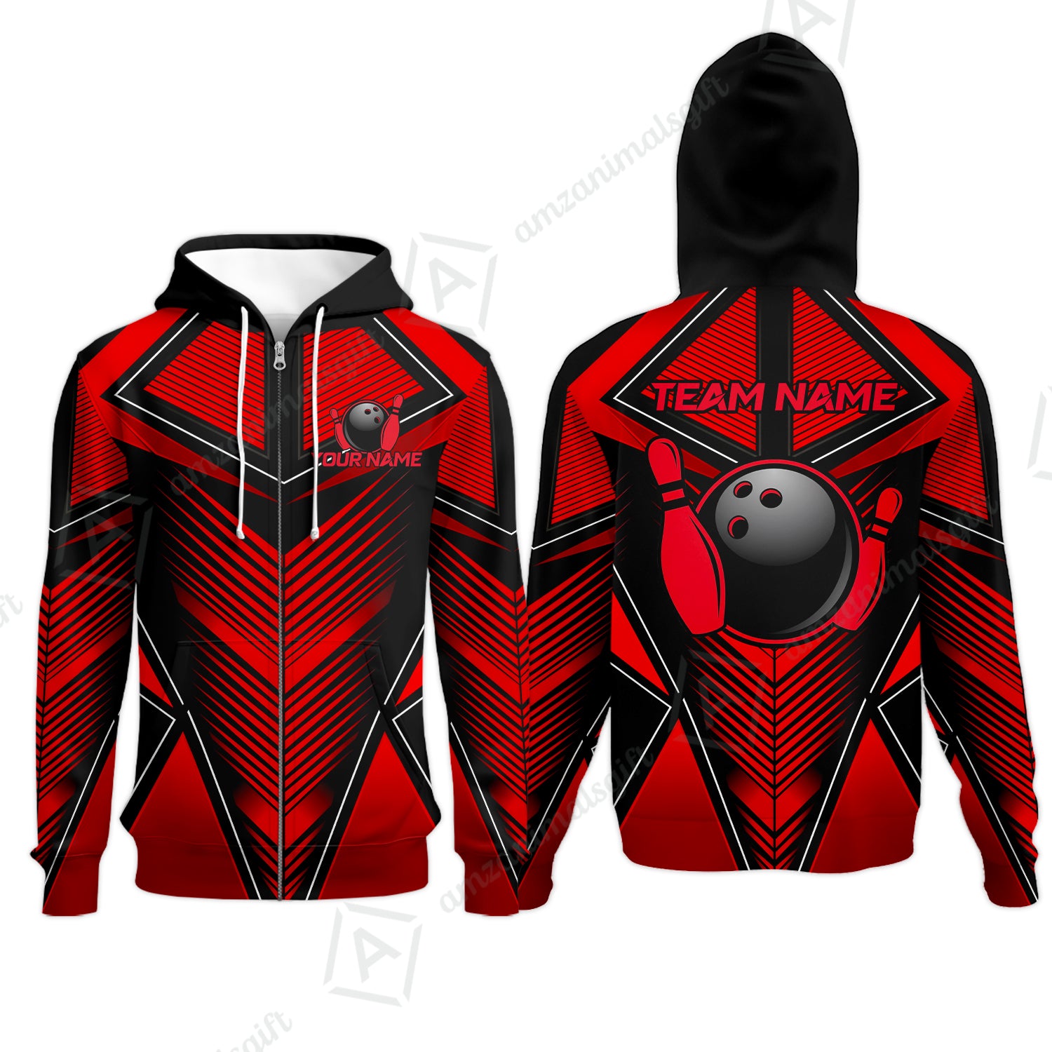 Zip Hoodie||