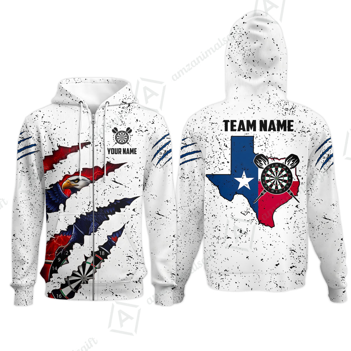 Zip Hoodie||