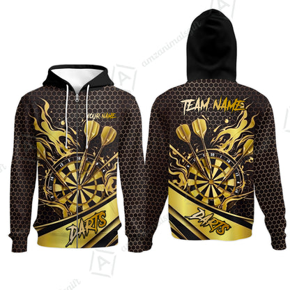 Zip Hoodie||Yellow