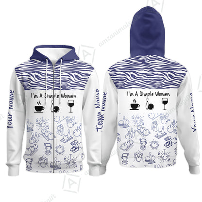 Zip Hoodie||