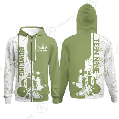 Custom Bowling Team Jersey Bowling Shoes Polo Shirts, Bowling Team Uniforms, Personalized Name And Team Name