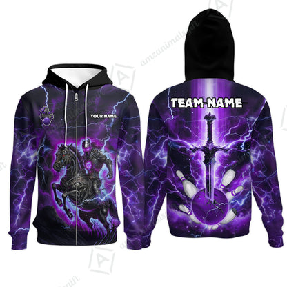 Custom Bowling Jersey Polo Shirt, Dark Knight Bowling, Custom Bowling Jersey Team Shirt For Players With Name & Team Name