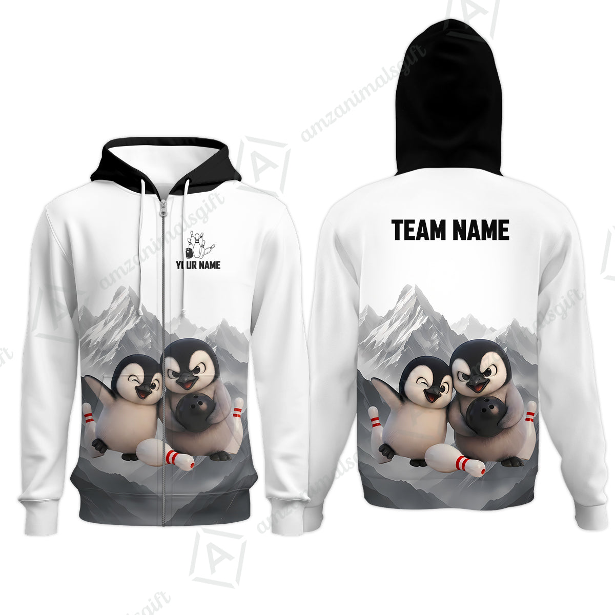 Zip Hoodie||