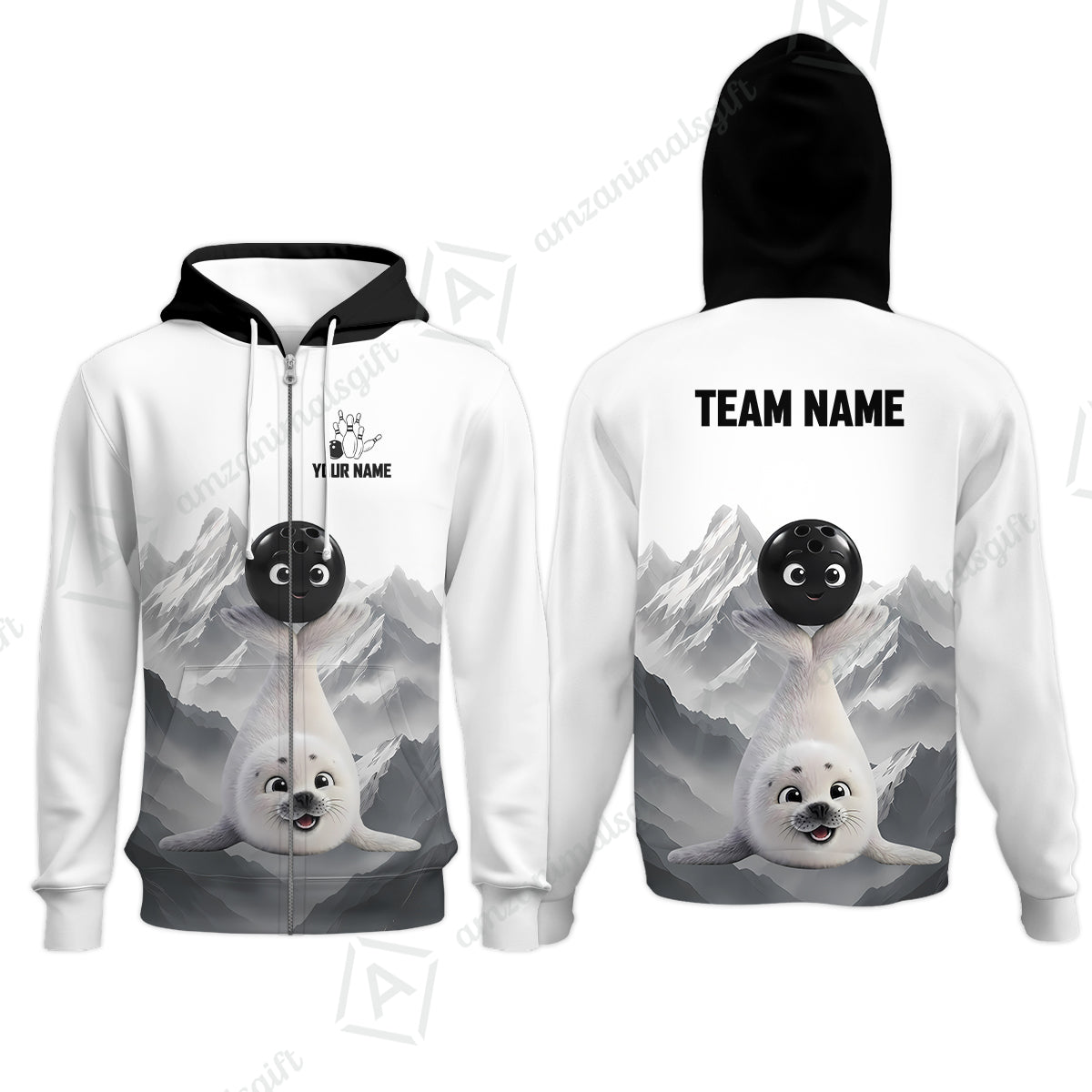 Zip Hoodie||