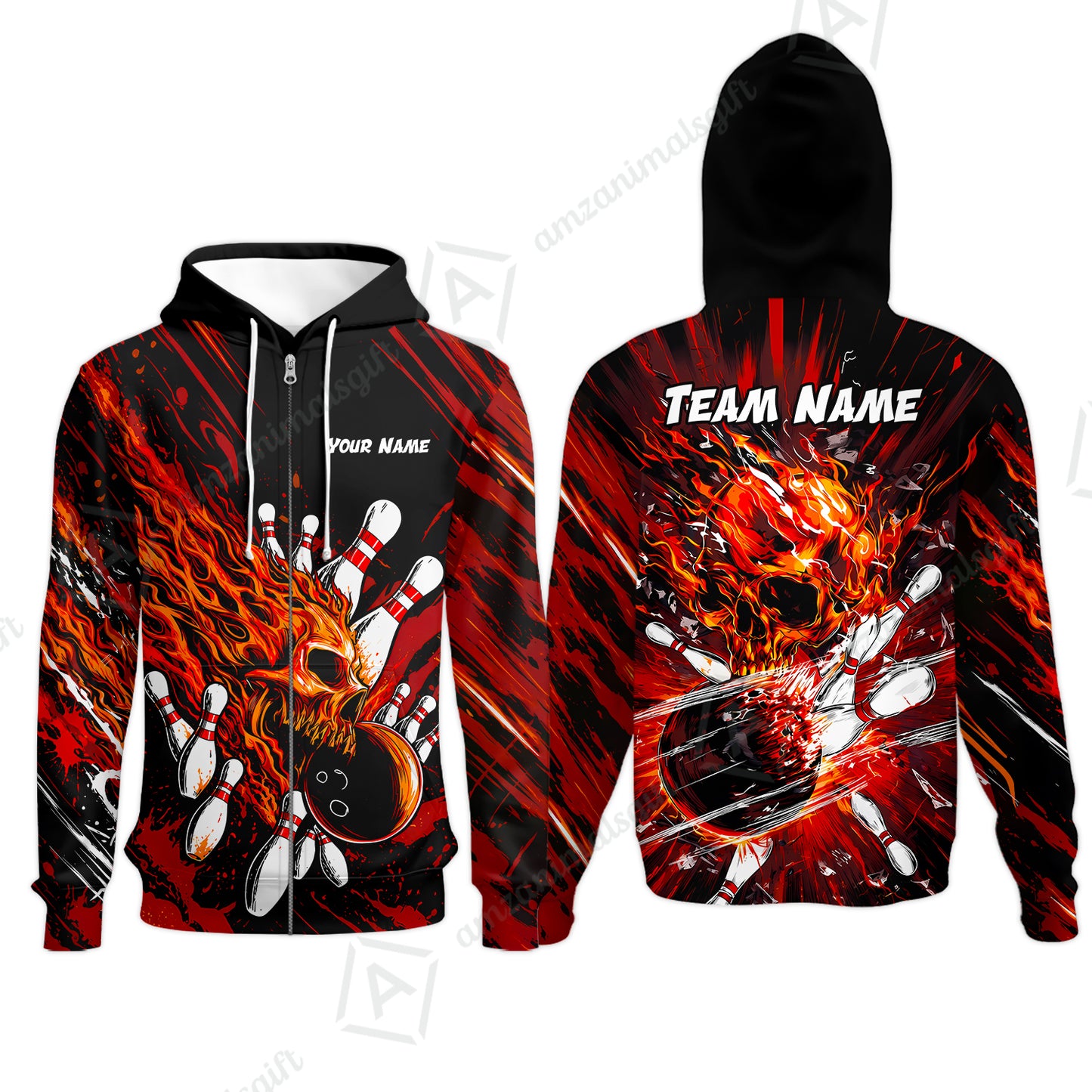 Zip Hoodie||