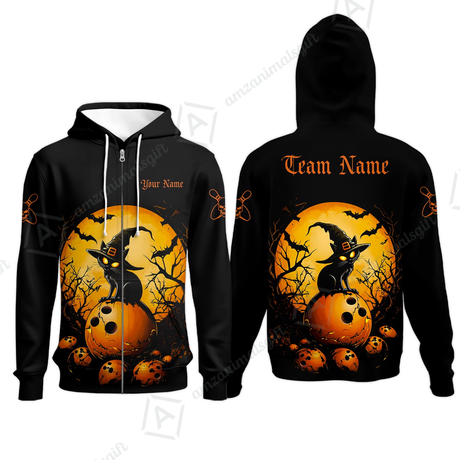 Zip Hoodie||