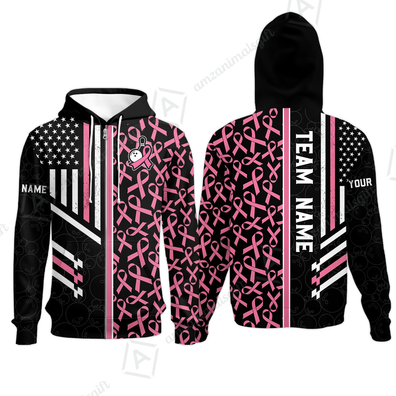 Zip Hoodie||