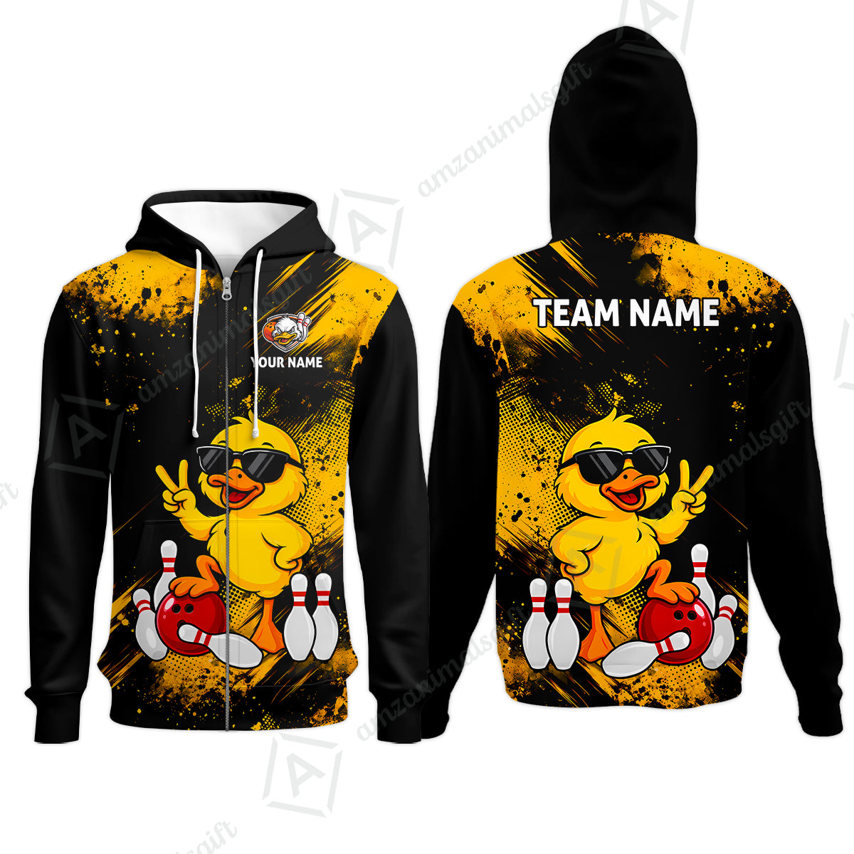 Zip Hoodie||