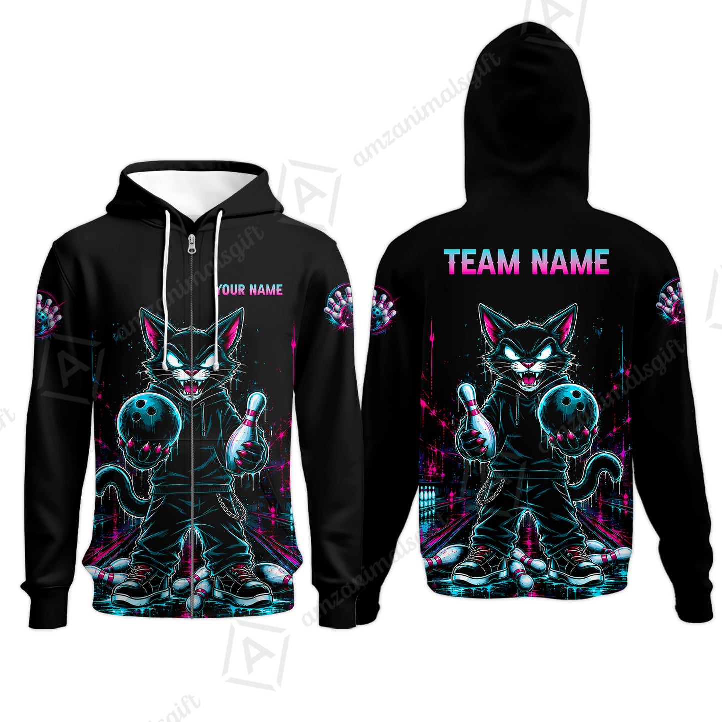 Zip Hoodie||