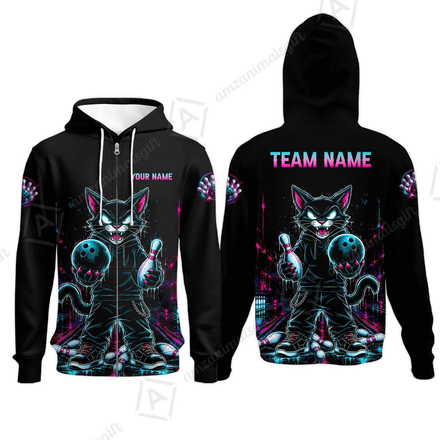 Zip Hoodie||