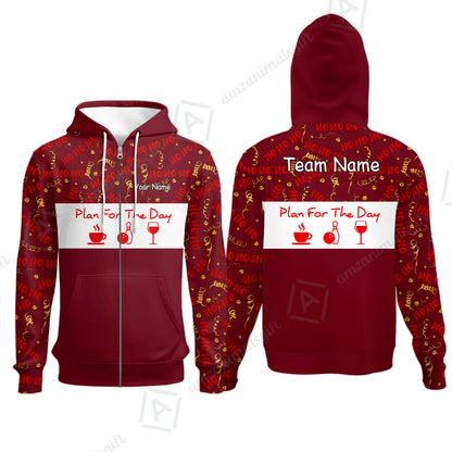Zip Hoodie||
