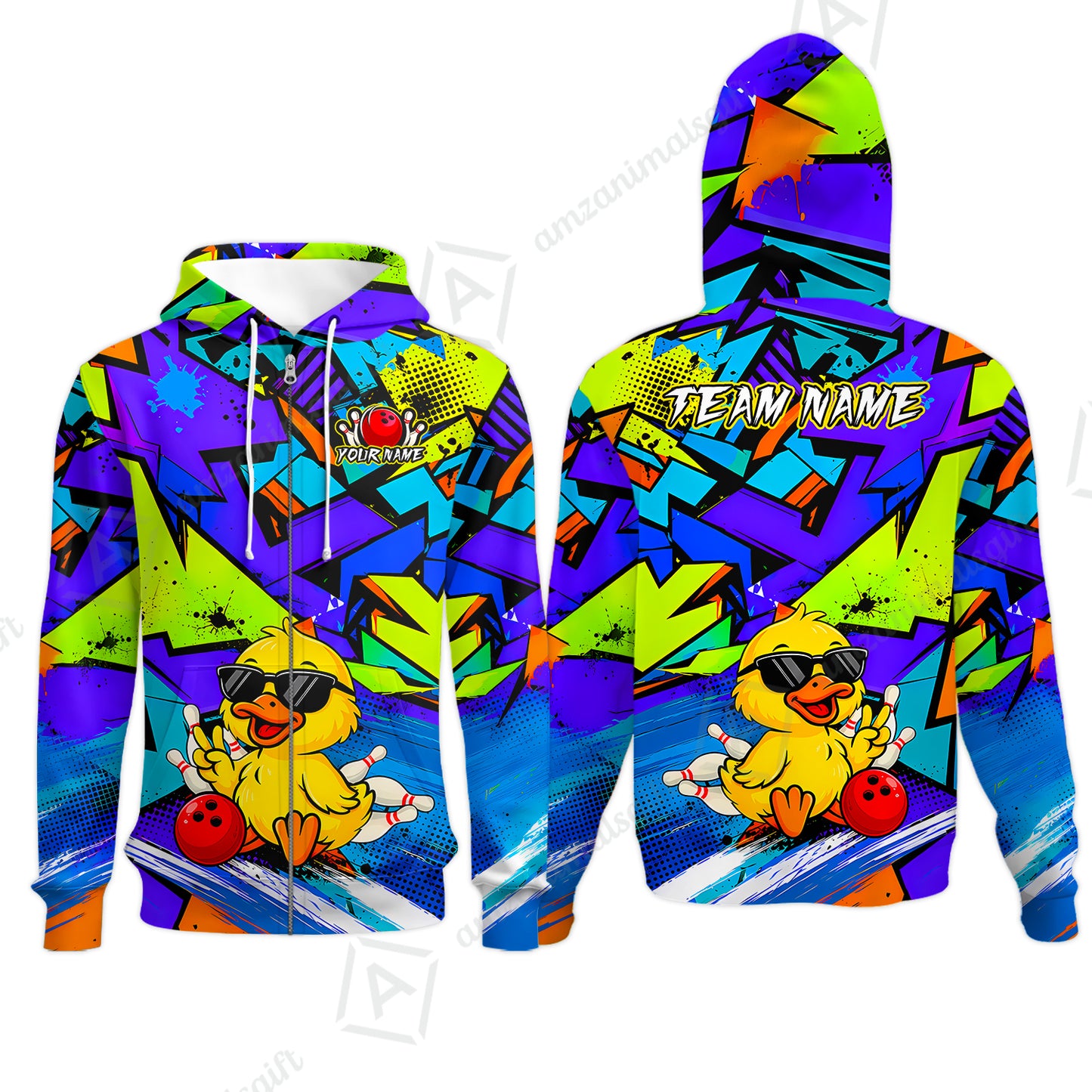 Zip Hoodie||