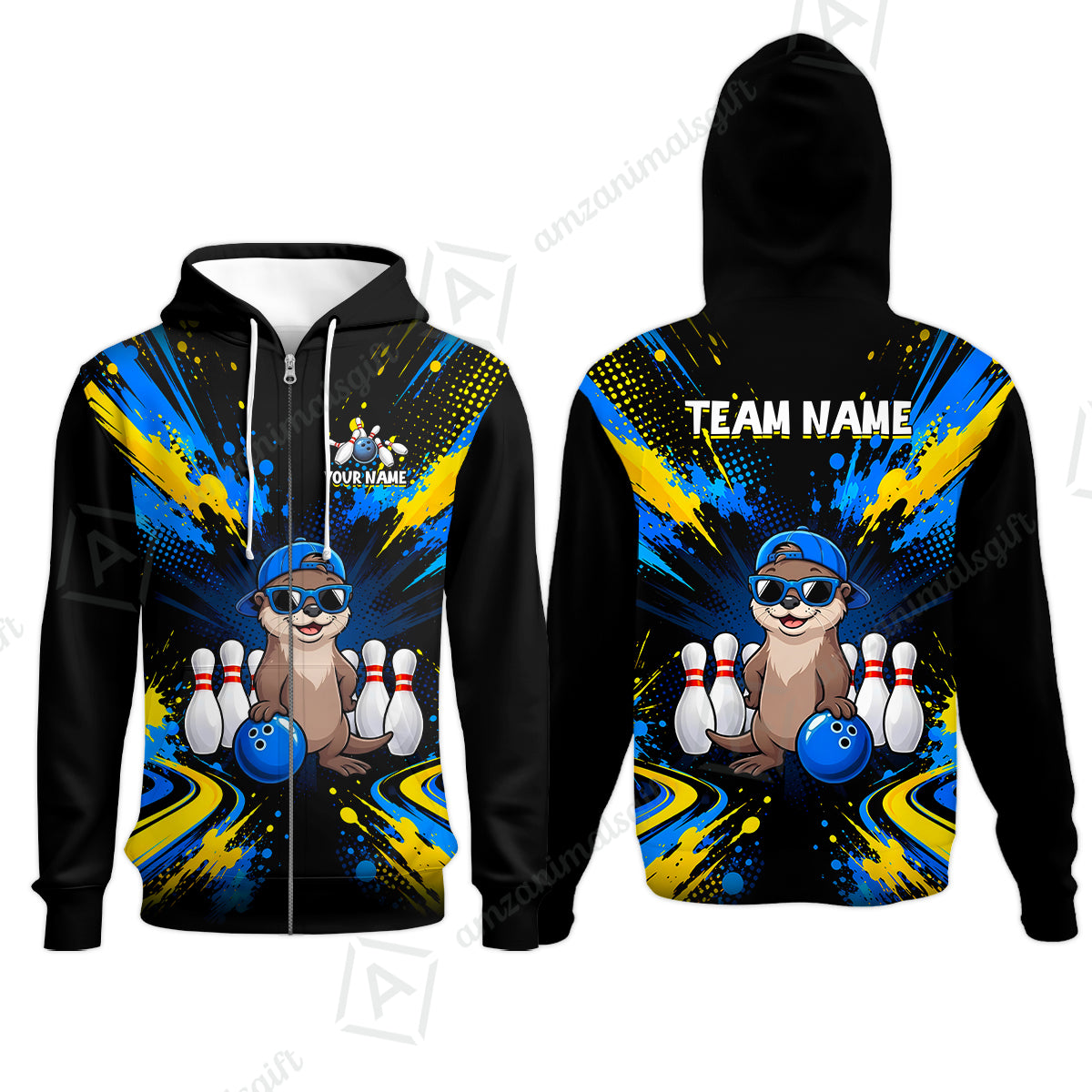 Zip Hoodie||