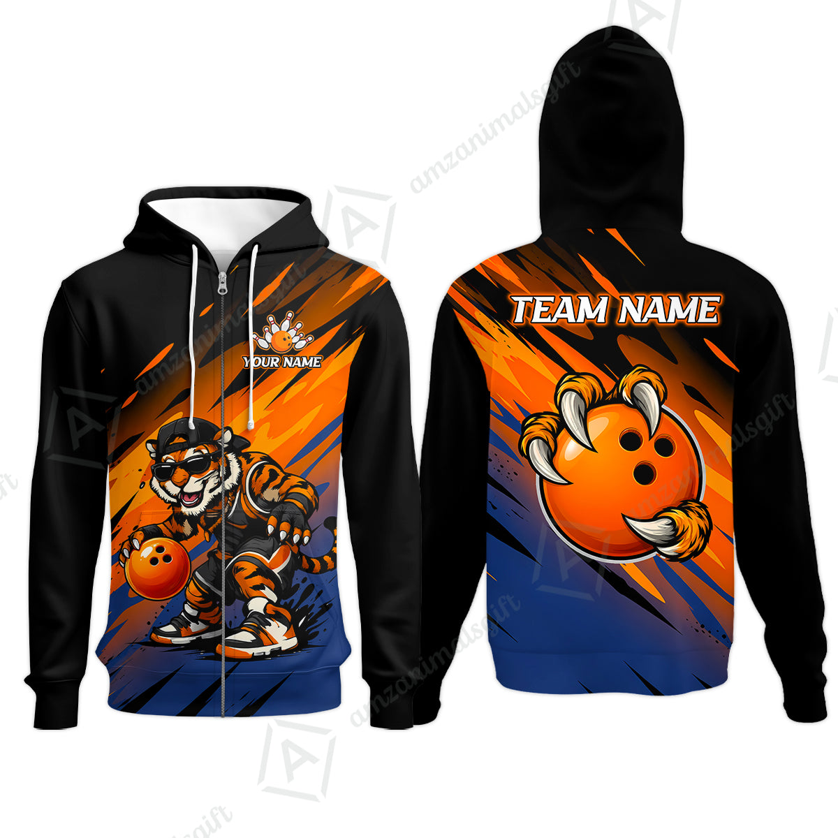 Zip Hoodie||