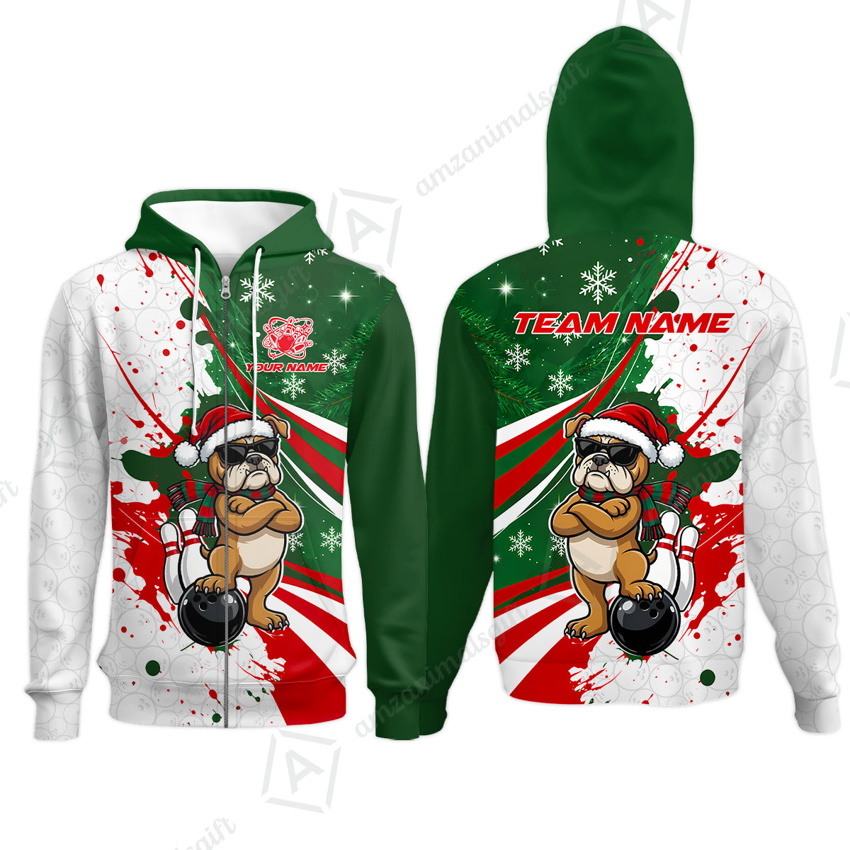 Zip Hoodie||