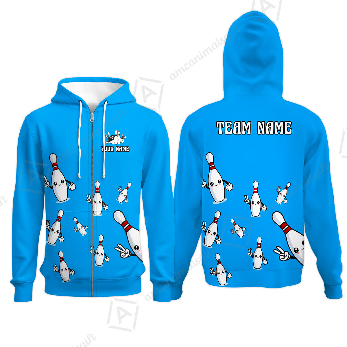 Zip Hoodie||