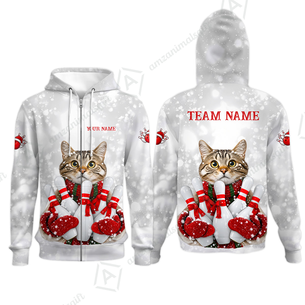 Zip Hoodie||