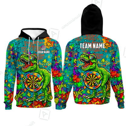 Zip Hoodie||Cyan