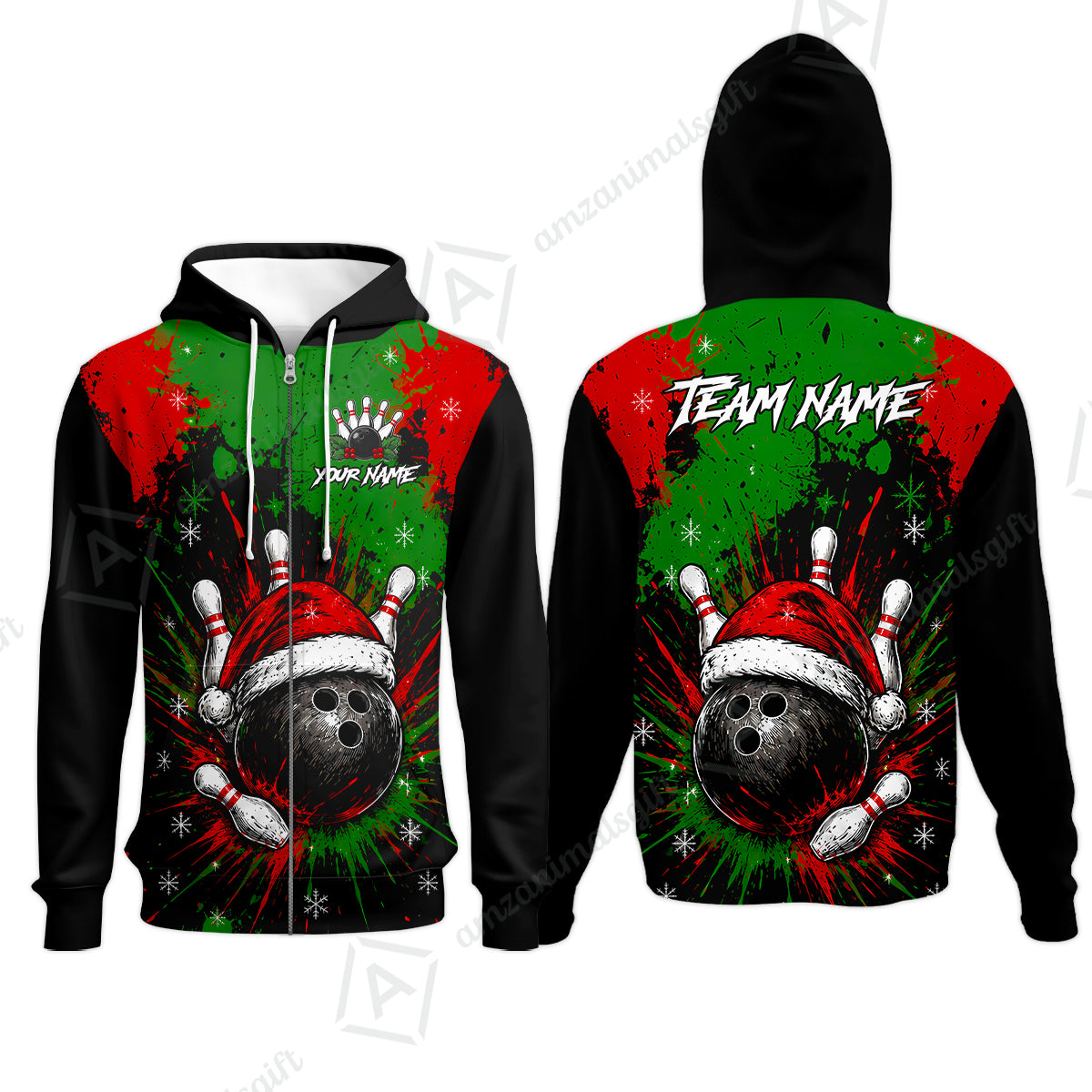 Zip Hoodie||