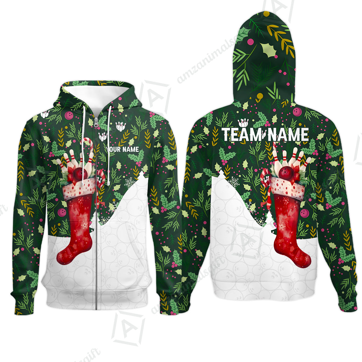 Zip Hoodie||