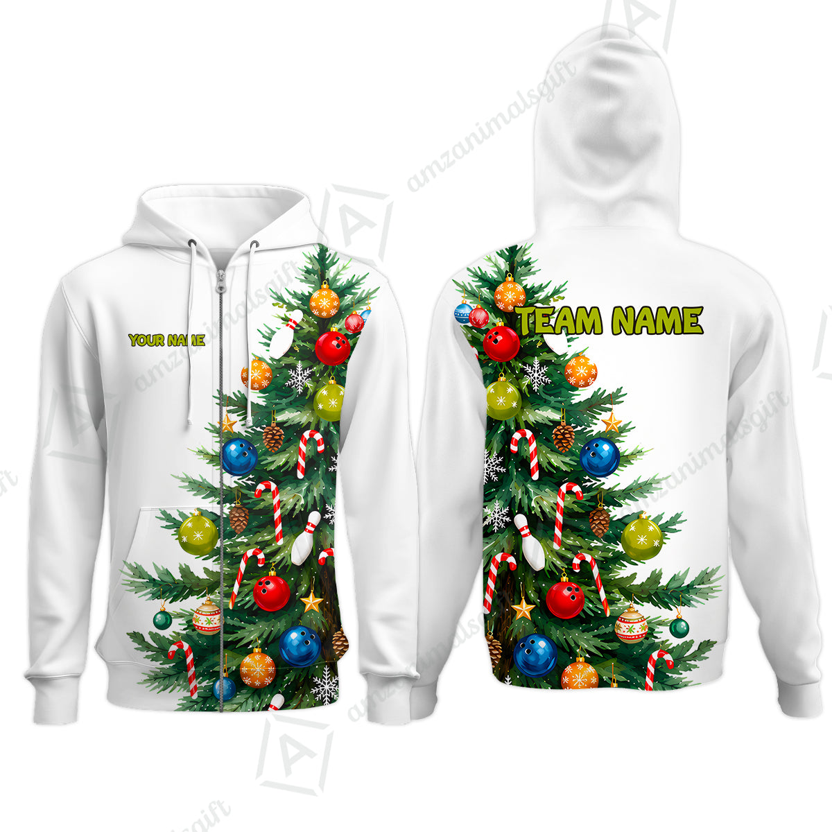 Zip Hoodie||