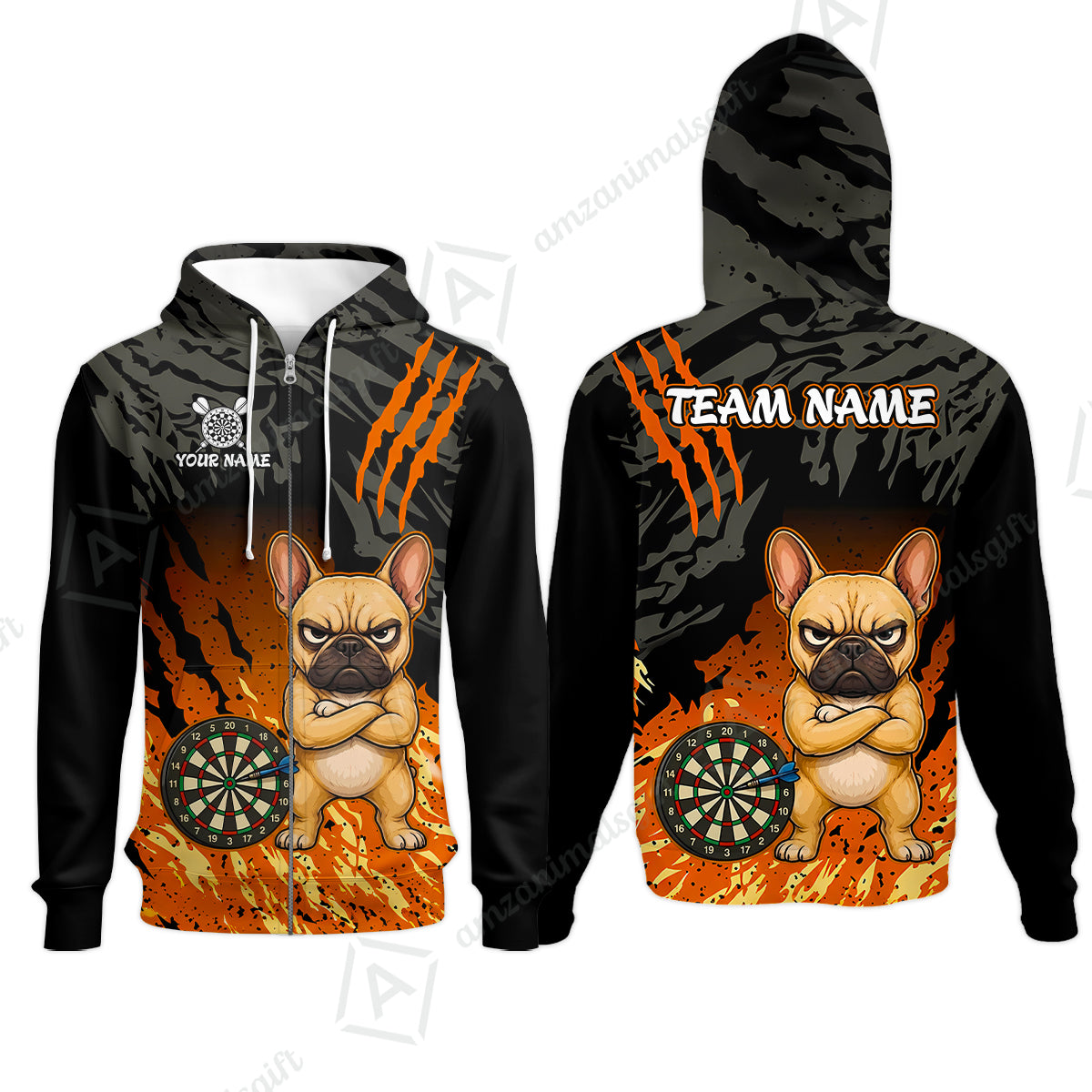 Zip Hoodie||