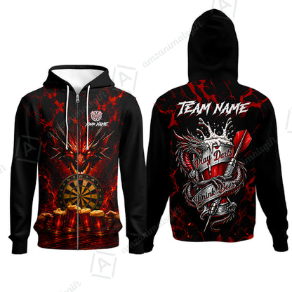 Zip Hoodie||