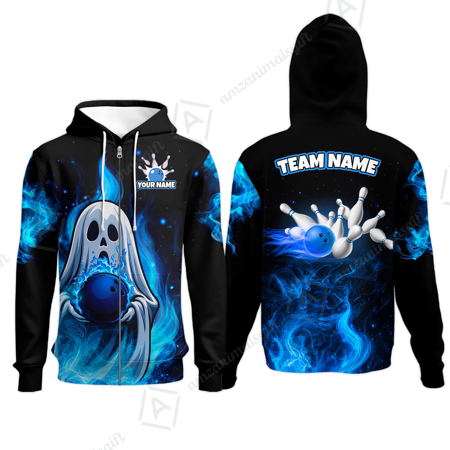 Zip Hoodie||