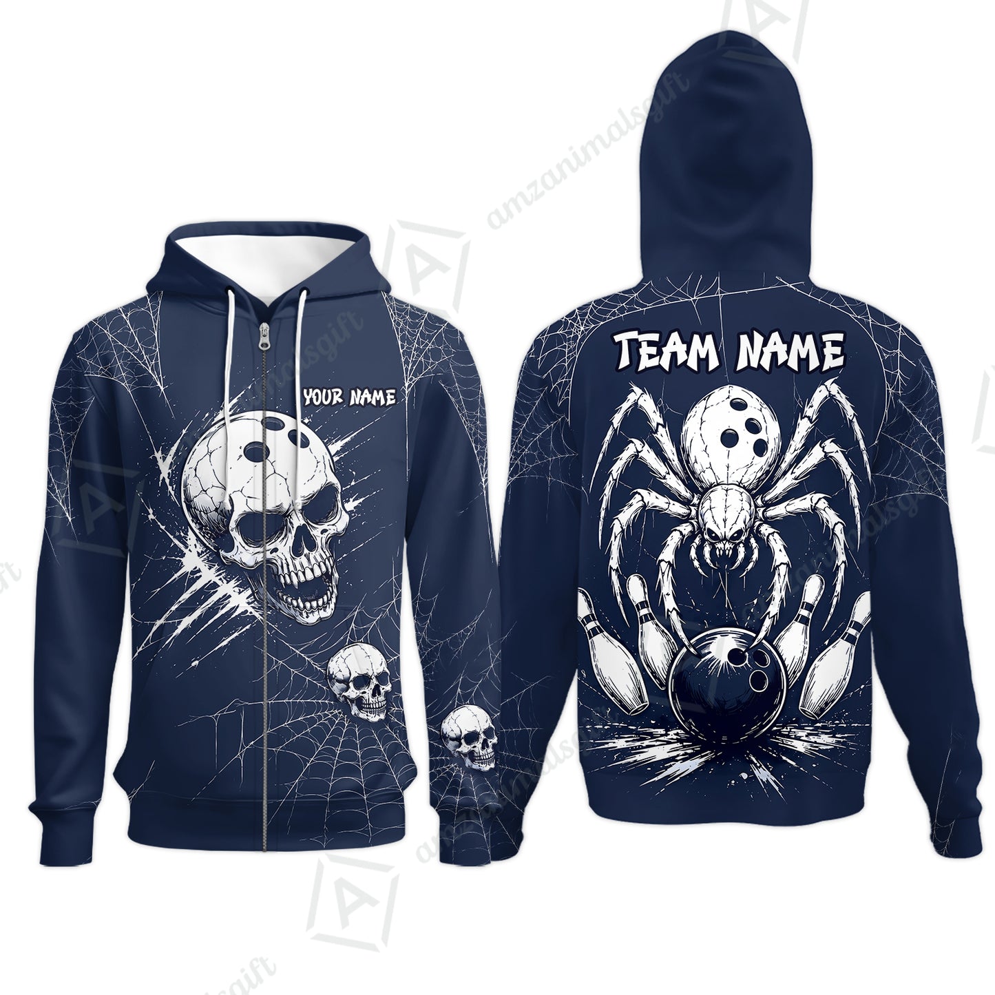 Zip Hoodie||