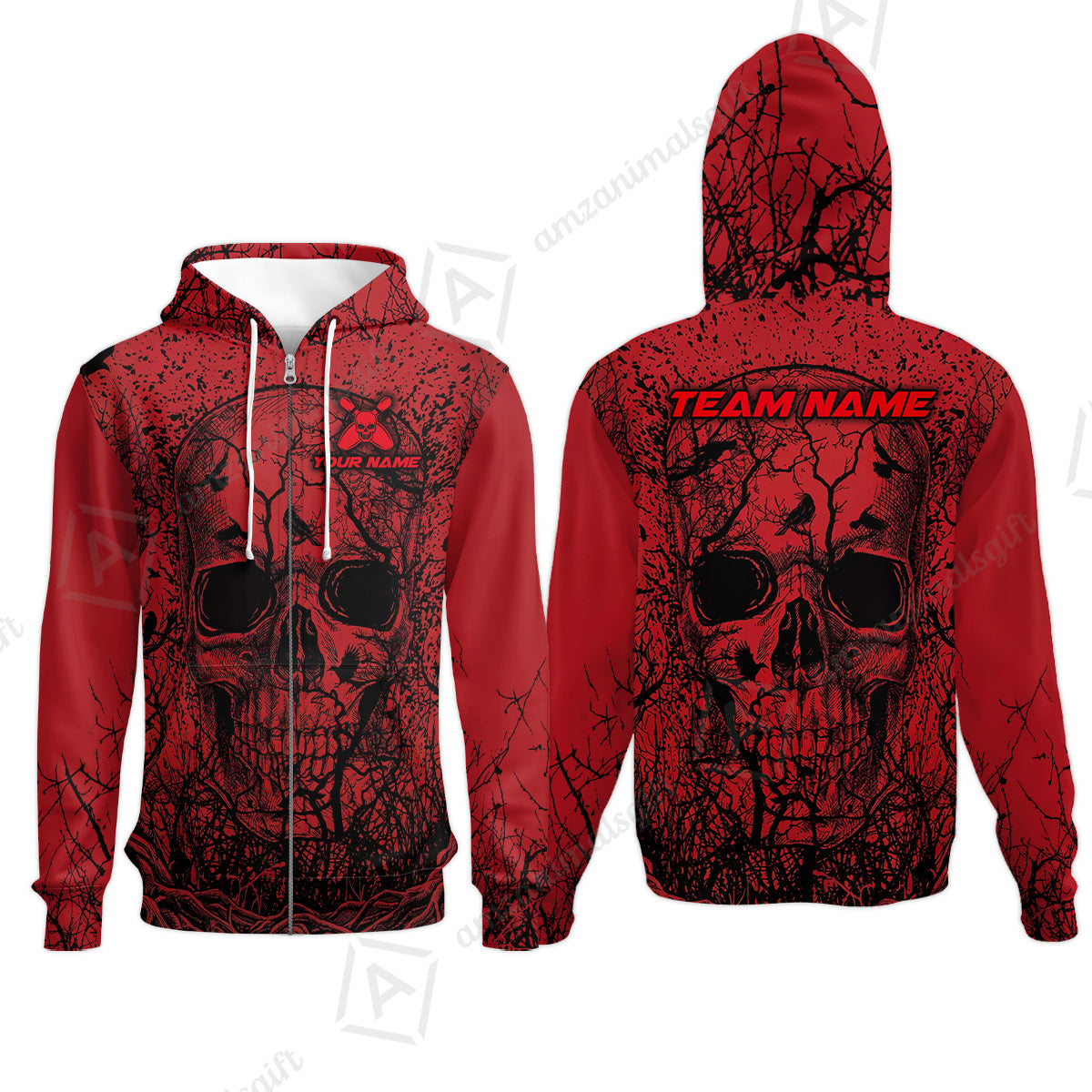 Zip Hoodie||