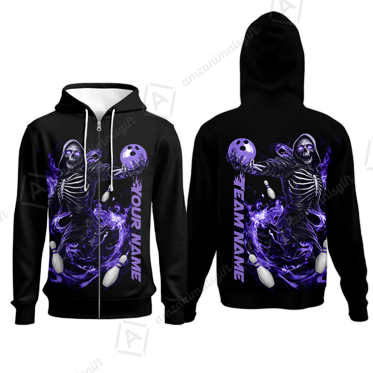 Zip Hoodie||