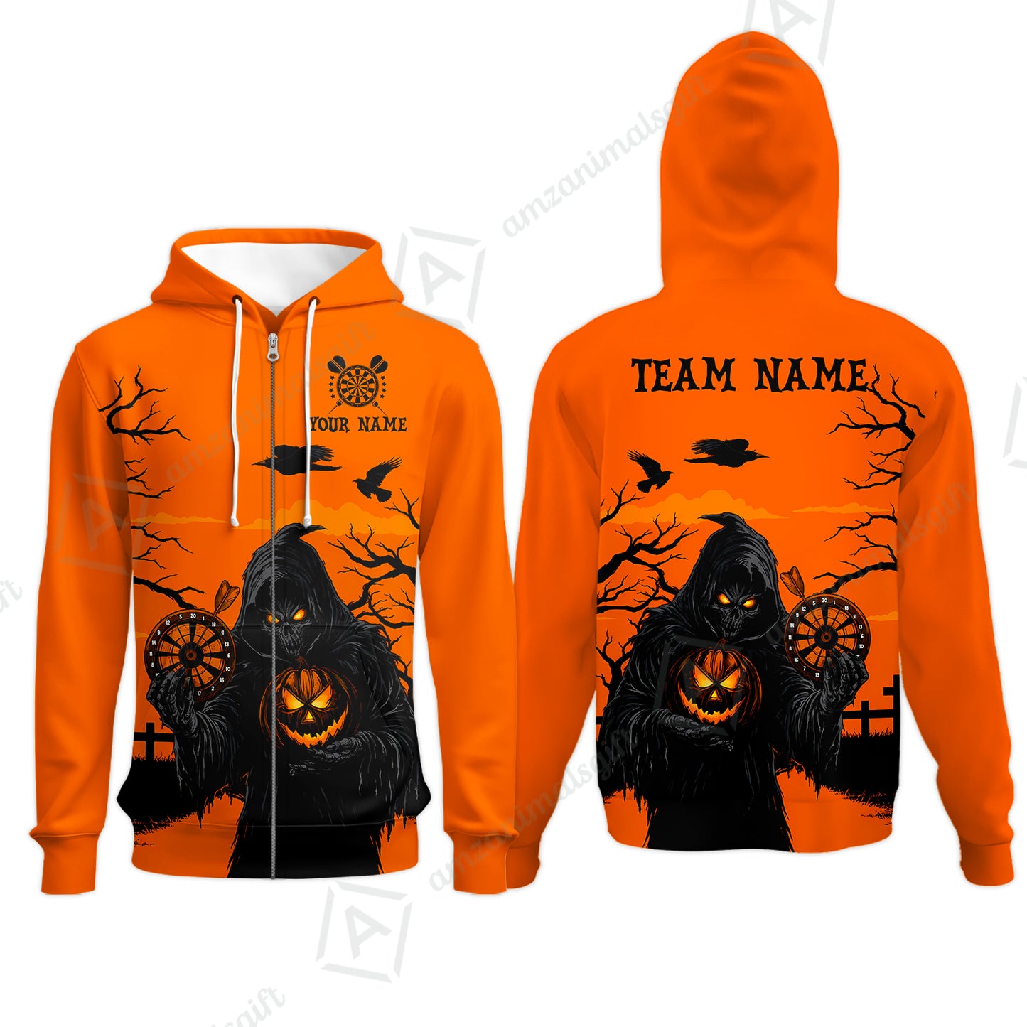 Zip Hoodie||