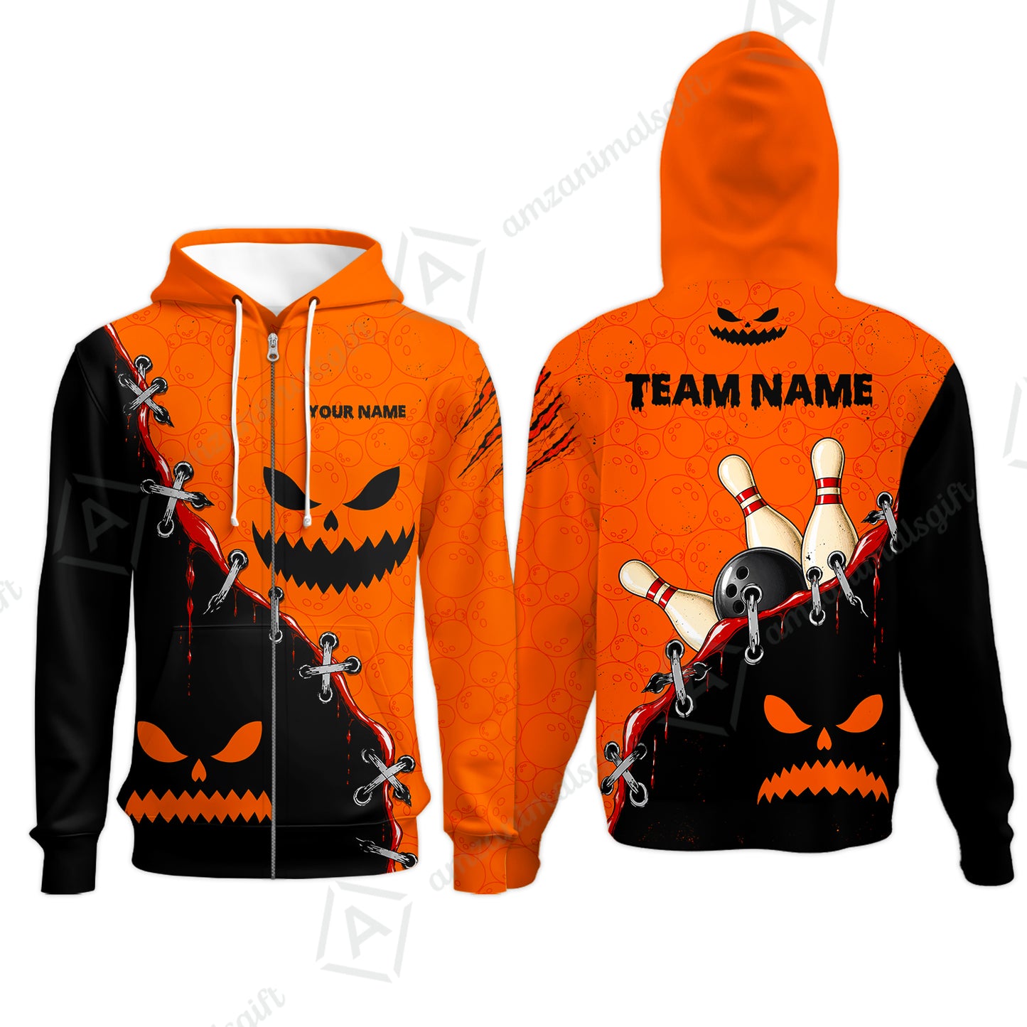 Zip Hoodie||