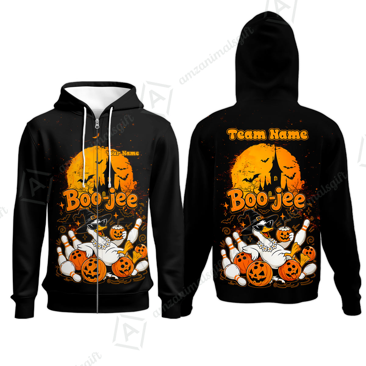 Zip Hoodie||
