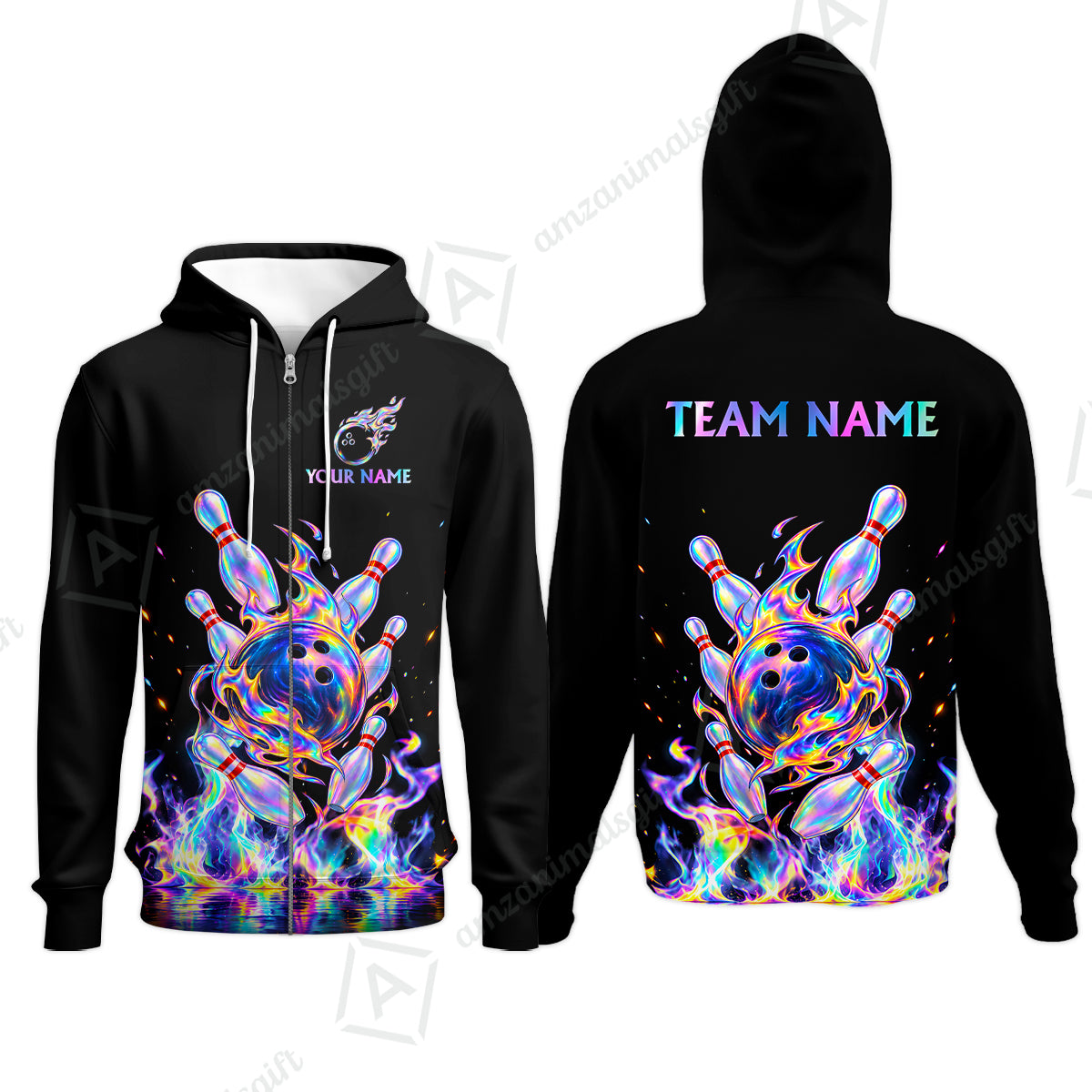 Zip Hoodie||