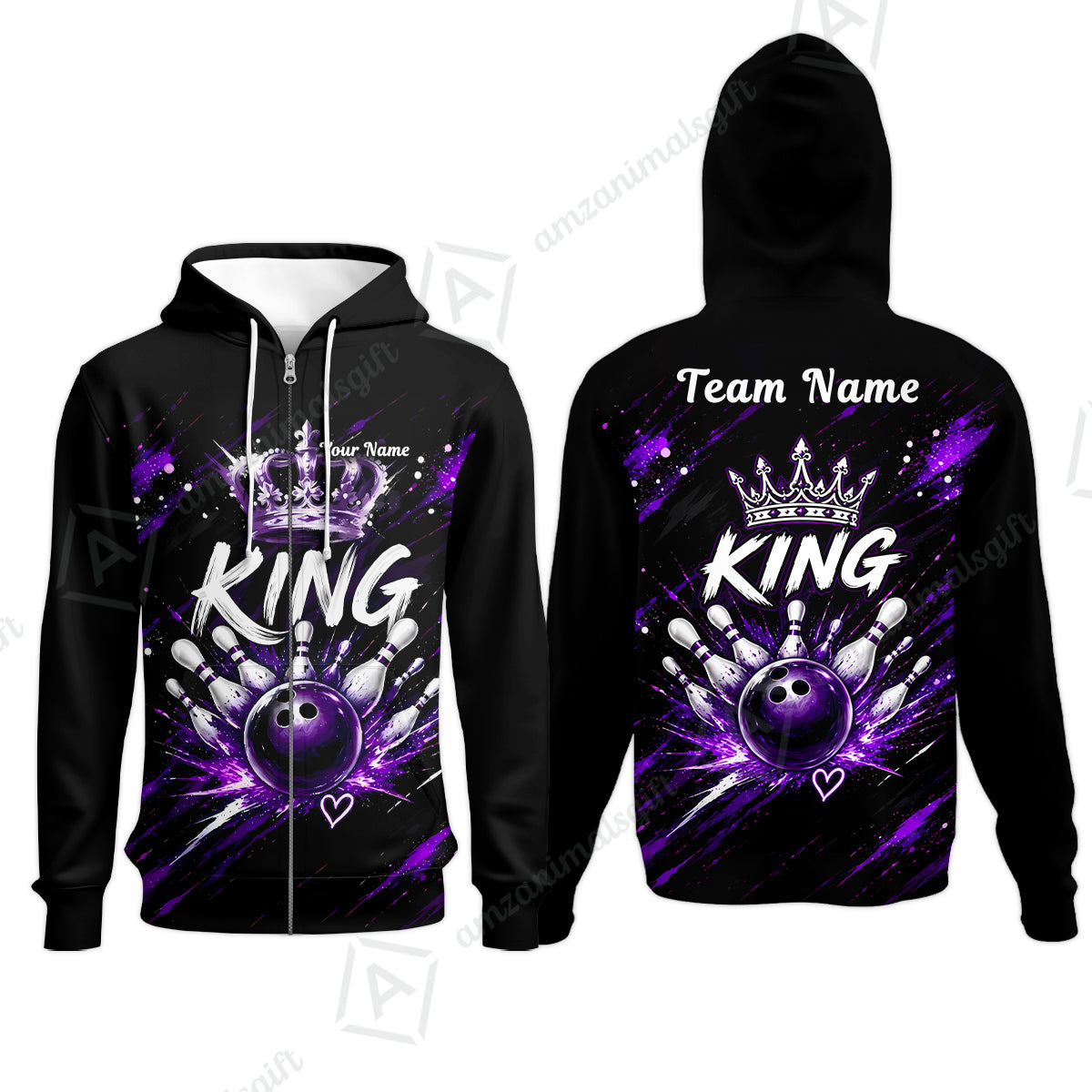 Zip Hoodie||