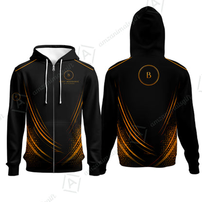 Zip Hoodie||