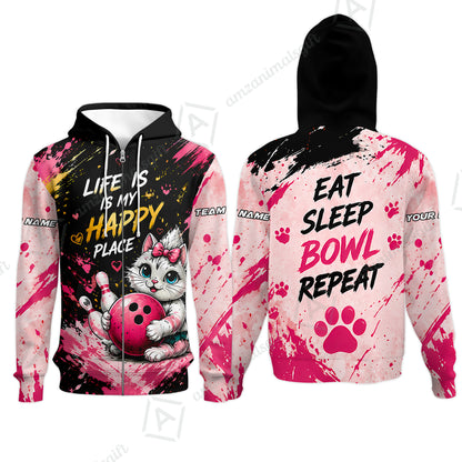 Zip Hoodie||