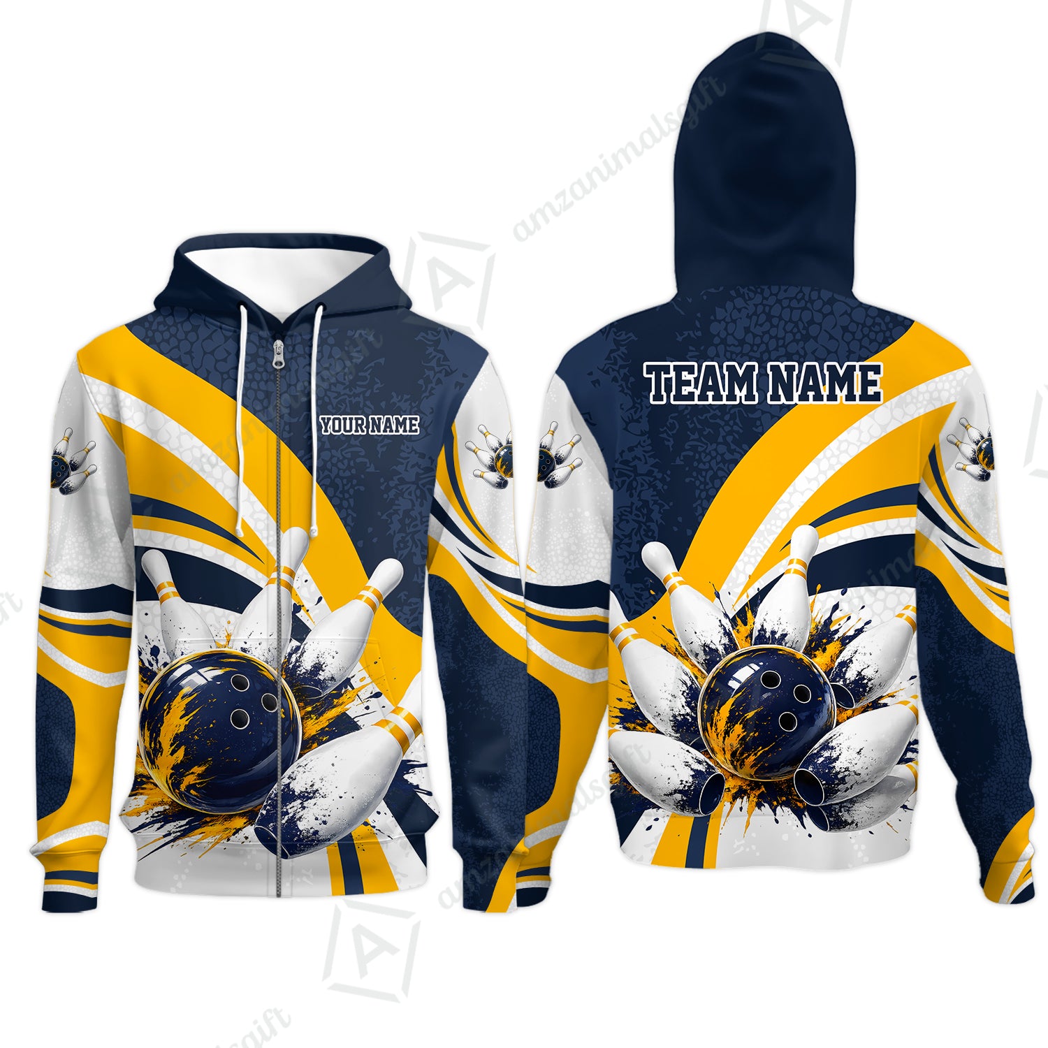 Zip Hoodie||