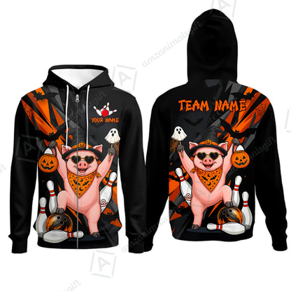 Zip Hoodie||