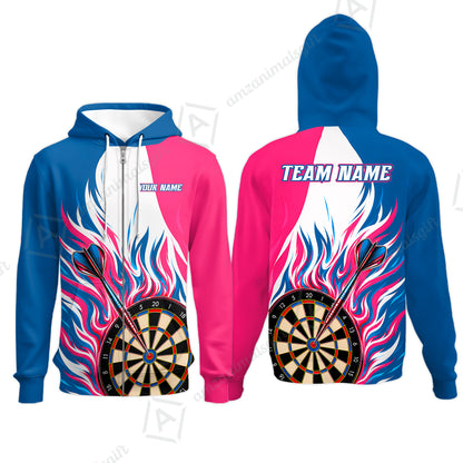 Customized Dynamic Dartboard Speed Swoosh Darts Jersey, Personalized Name And Team Name For Players