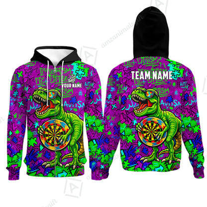 Zip Hoodie||Purple