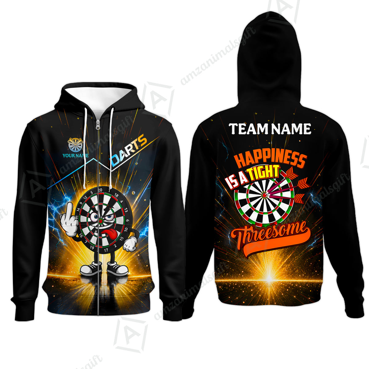 Zip Hoodie||