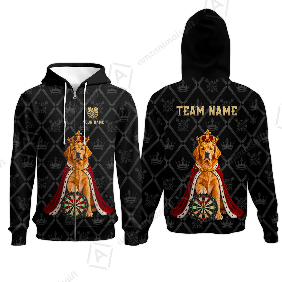 Zip Hoodie||